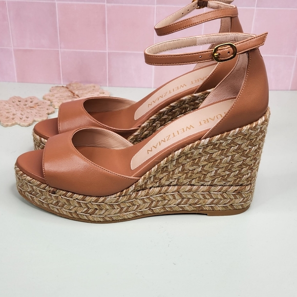 Stuart Weitzman Nudistcurve Espadrille Wedge - Picture 3 of 8